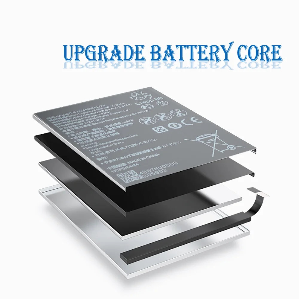 Original 4200mAh HB486586ECW Replacement Mobile Phone Battery For Huawei P40 Lite 4G JNY-L01A JNY-L02A JNY-LX1 JNY-LX2 JNY-L21A enlarge