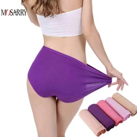 bamboo panties women daily underwear purple thin breathable female big size briefs brand design ladies panties intimates panty