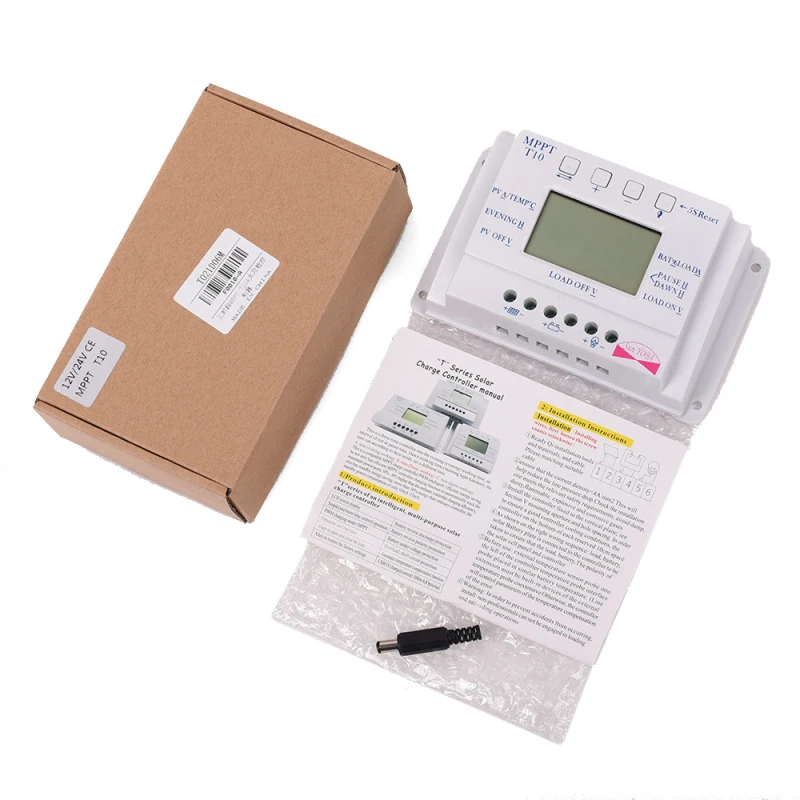 

Solar PWM Controller MPPT 10-40A Solar Panel Can Improve Charging Efficiency By 30% Temperature Sensor Light Solar Battery