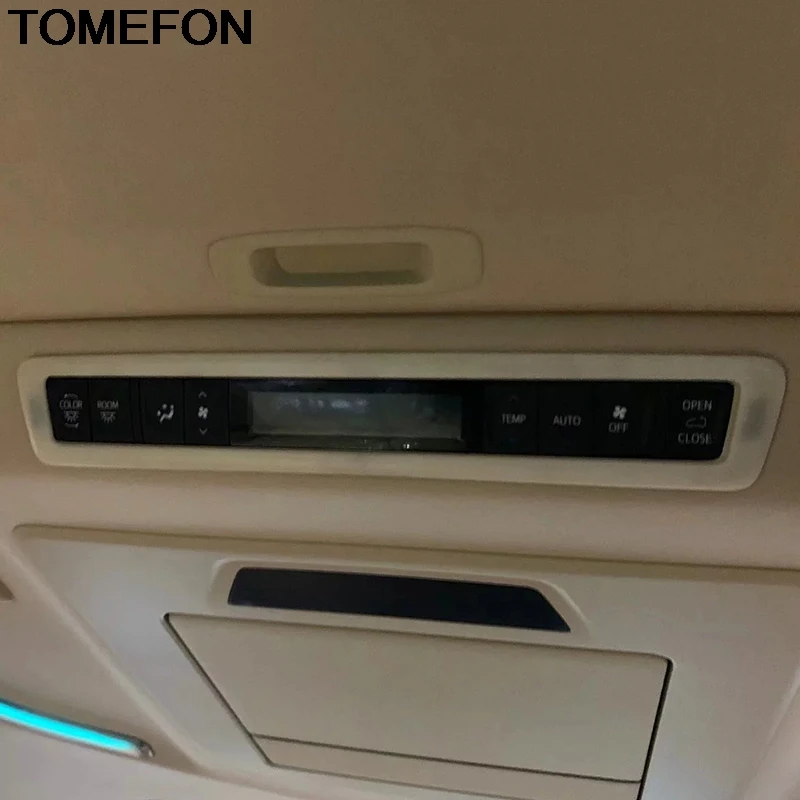 Крышка кнопки кондиционера TOMEFON для Toyota Alphard Vellfire 2016 2017 2018 задний переключатель