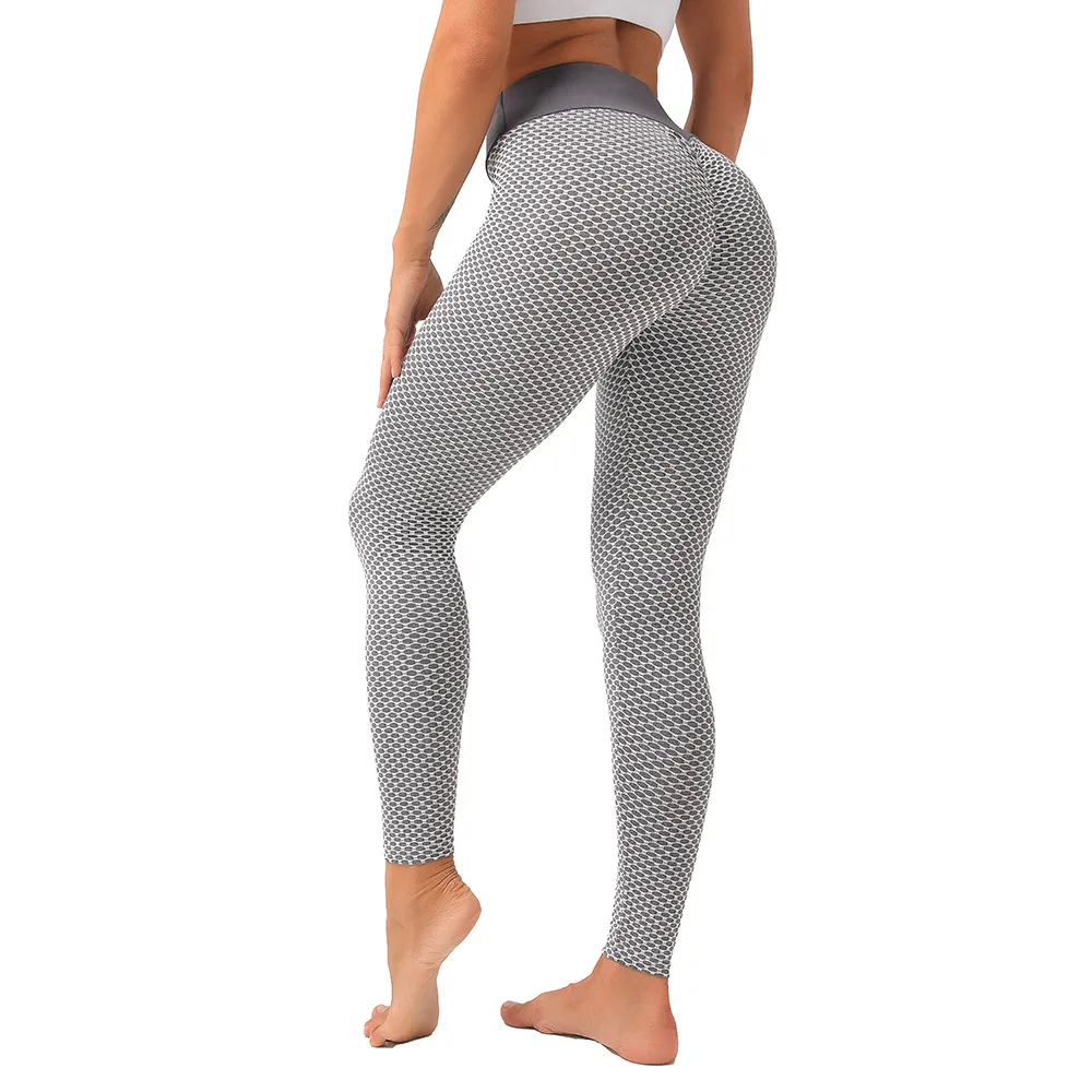 

High Waist Sport Leggings Women Fashion Black Pants Fitness Sweatpants Sexy Skinny Tights Spandex Push Up Gym Workout Leggings