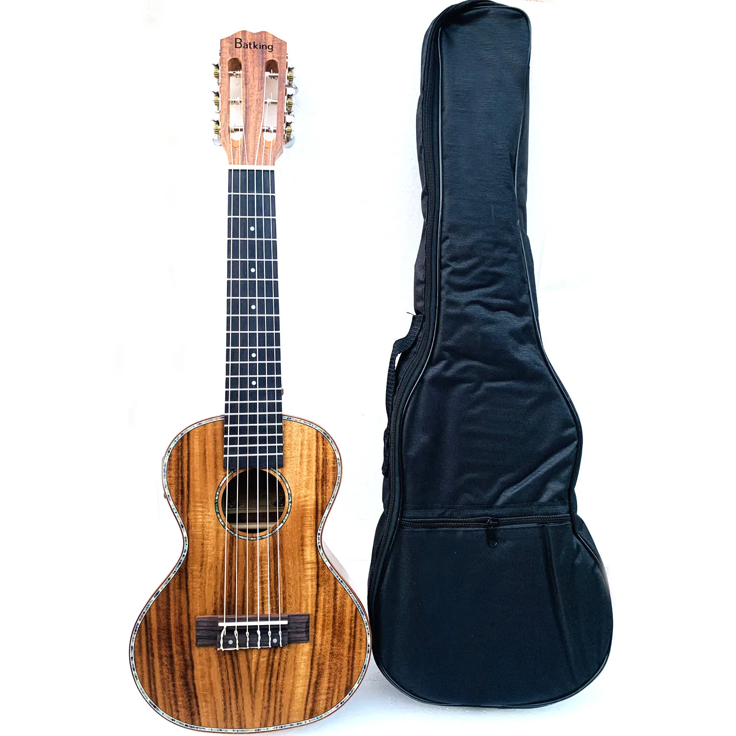 Мини акустика Guitalele для концерта ручная работа дерево акации 27 дюймов|Укулеле| |