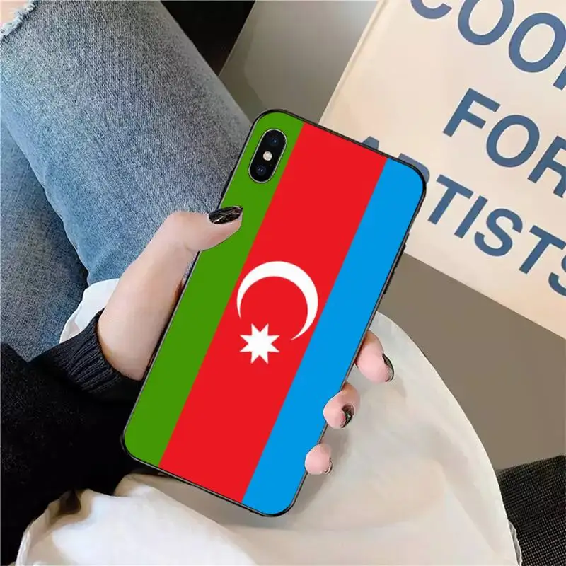 

Azerbaijan buta flag Phone Case for iPhone 11 12 pro XS MAX 8 7 6 6S Plus X 5S SE 2020 XR mini