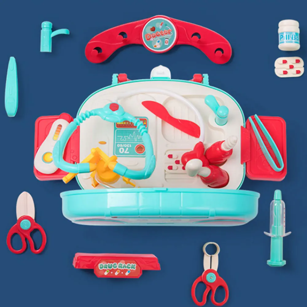16 шт. игровой домик игрушки ролевые игры роль Набор доктора для детей доктор