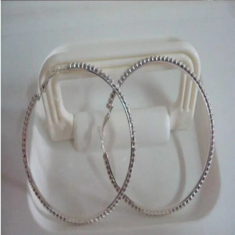 Большие серьги-кольца золотые 2021 большие круглые геометрические женские серьги |