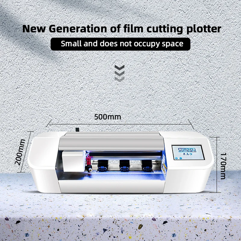2020 new arrived film hydrogel mobile phone screen protector cutting machine free global shipping