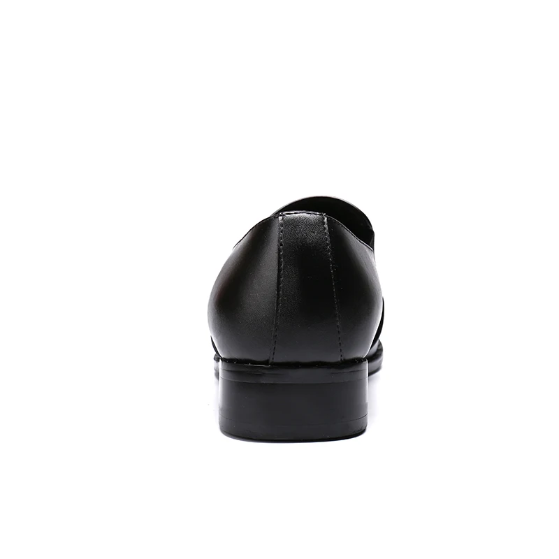 Classic Black Mens Shoes For Patent Leather Concise Pointed Toe Slip On Wedding Office Oxford Zapatos Hombre Vest | Обувь