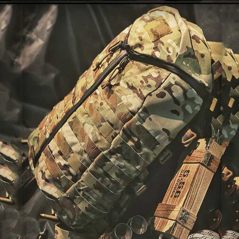Лучший тактический рюкзак на молнии городской Штурмовой Рюкзак Мультикам 500D