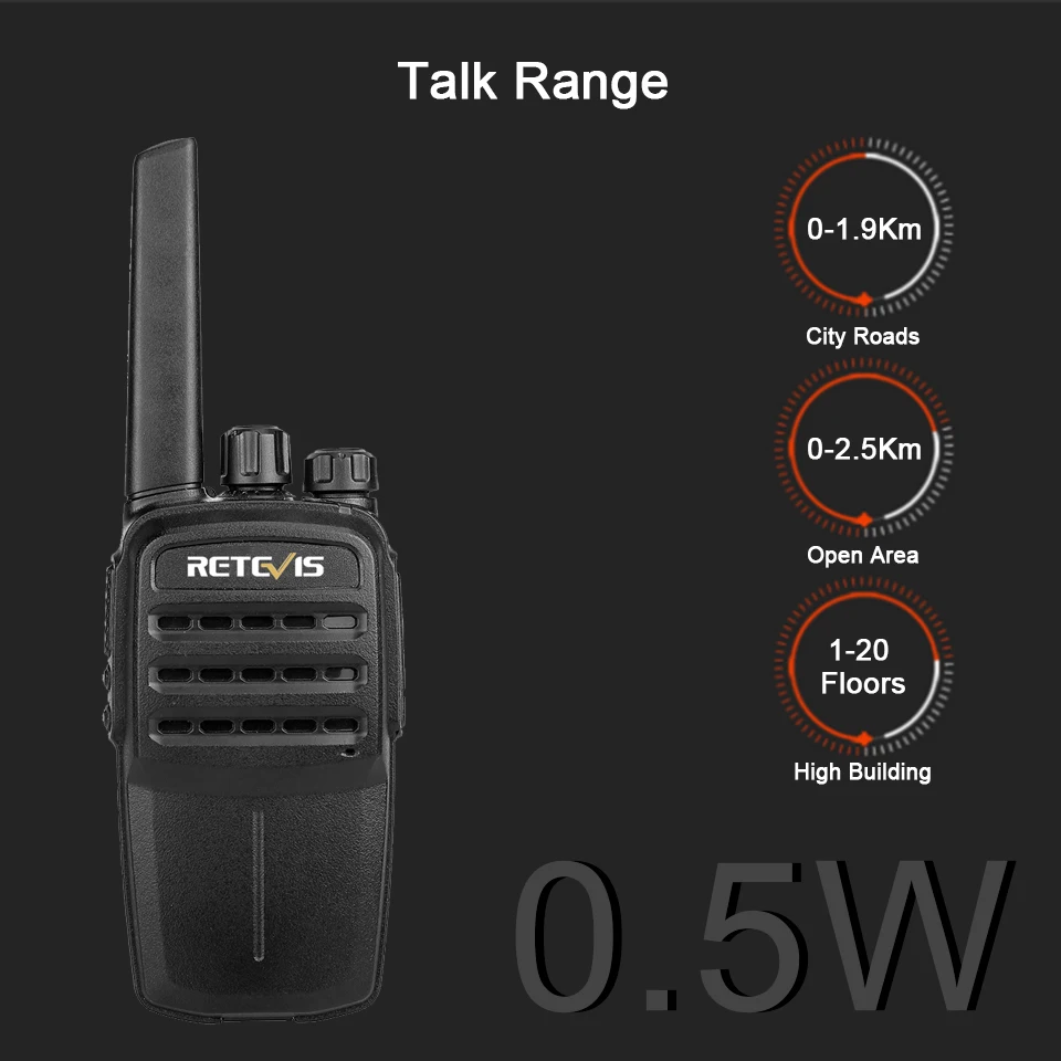 RETEVIS RT40 DMR цифровая рация PMR446/FRS PMR 446MHz радио Comunicador 0,5 W VOX двухсторонний радиоприемопередатчик