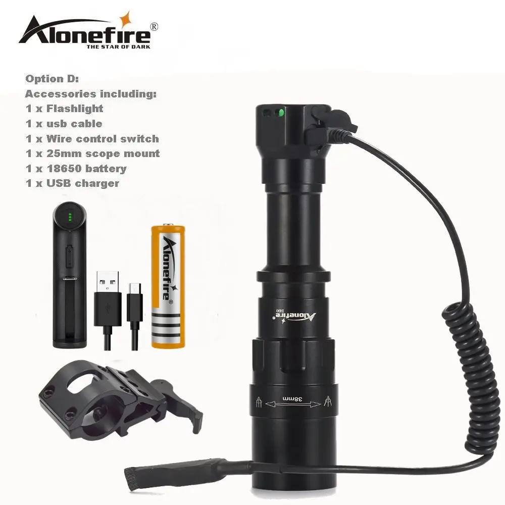 Option D AloneFire X490 5 Вт 850nm ИК-Вспышка светильник lnfrared инфракрасного излучения ик 850nm светодиодный светильник(заполнить светильник для Ночное видение устройство защитного отключения) светодиодный вспышка светильник - Испускаемый цвет: Option D