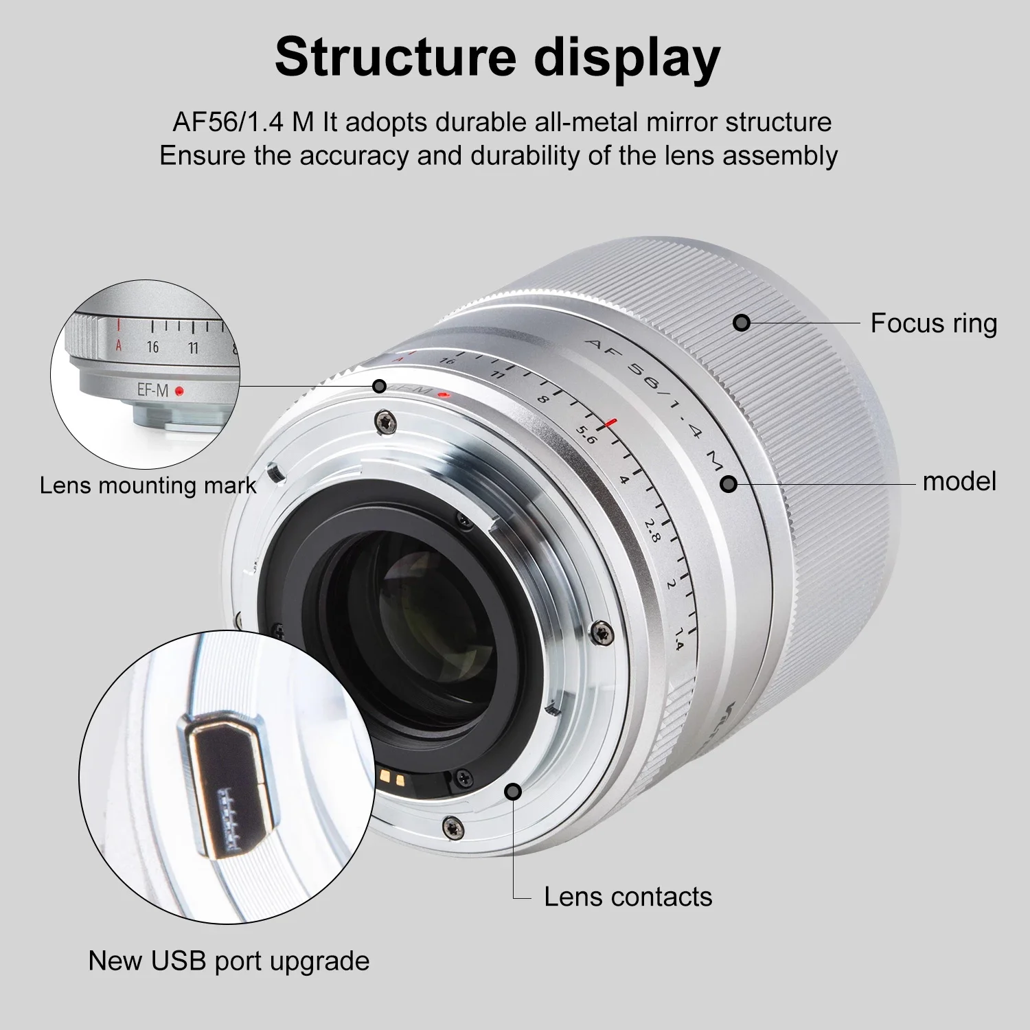 Viltrox 23 мм 33 56 F1.4 фотообъектив с автофокусом и большой апертурой для портретных