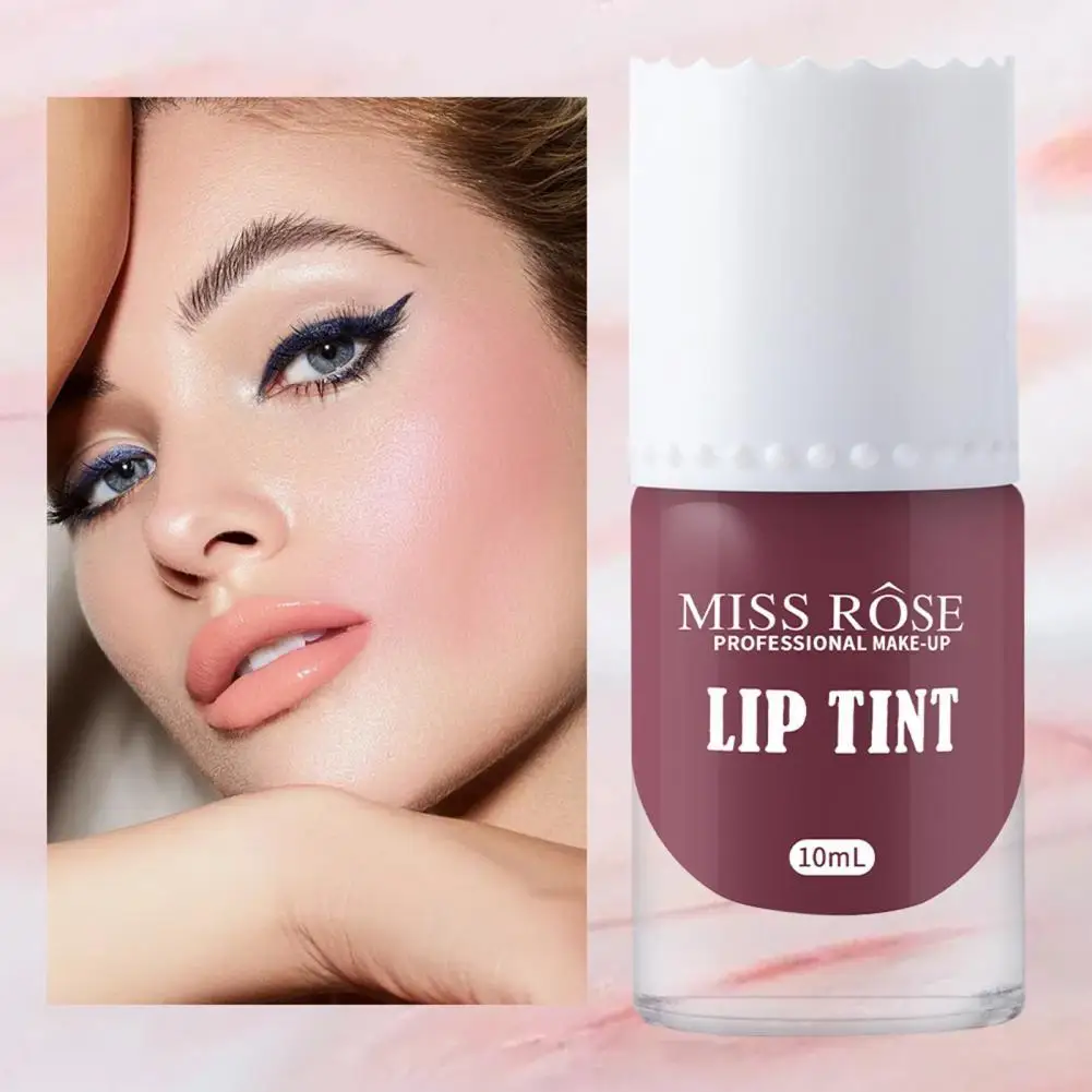 

missrose 10ML/Bottle MISS ROSE Blusher Non-greasy Professional Natural Effect Face Cheek Liquid Blusher for Girls