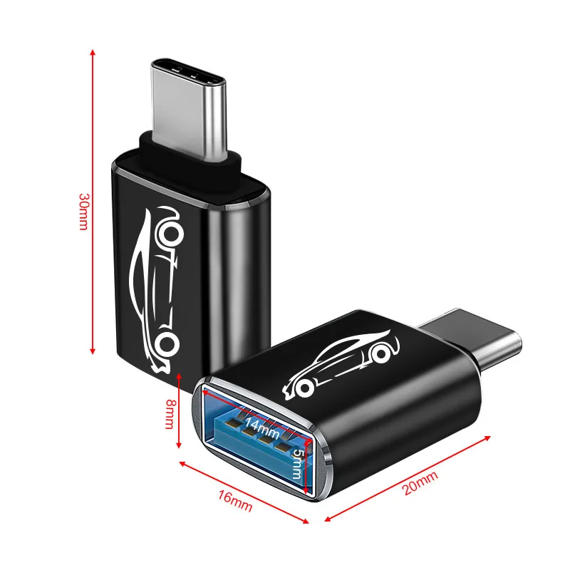 Автомобильные товары переходник с Type C на USB 3 0 OTG для Mercedes Benz W212 W213 W205 AMG W177 V177 W247 W176