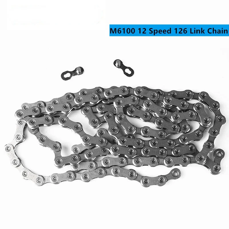 

SLX M7100 M6100 M8100 12 Speed Chain 118/126 Link Mountain Bike Bicycle Chain CN M7100 MTB 12Speed With Quick-link