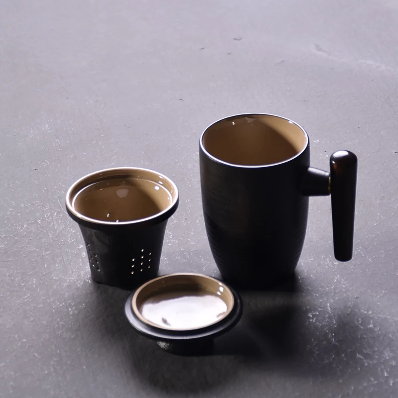 Японские керамические чайные кружки TANGPIN с фильтрами кофейная чашка чайная