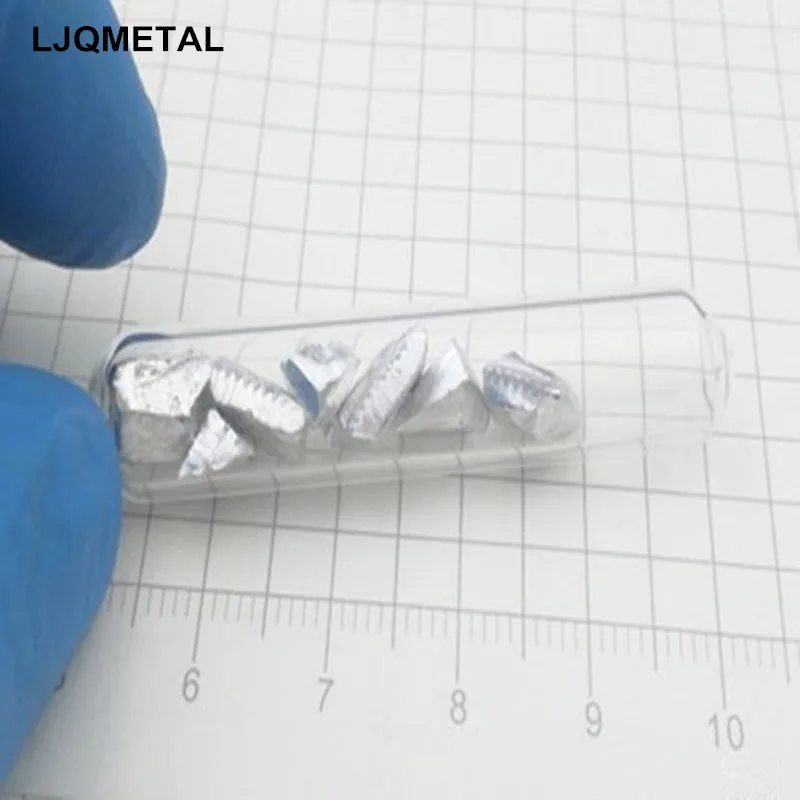 

5 граммов, стеклянный блок инди, герметичный In99995, коллекция образцов элементов, подарки, хобби