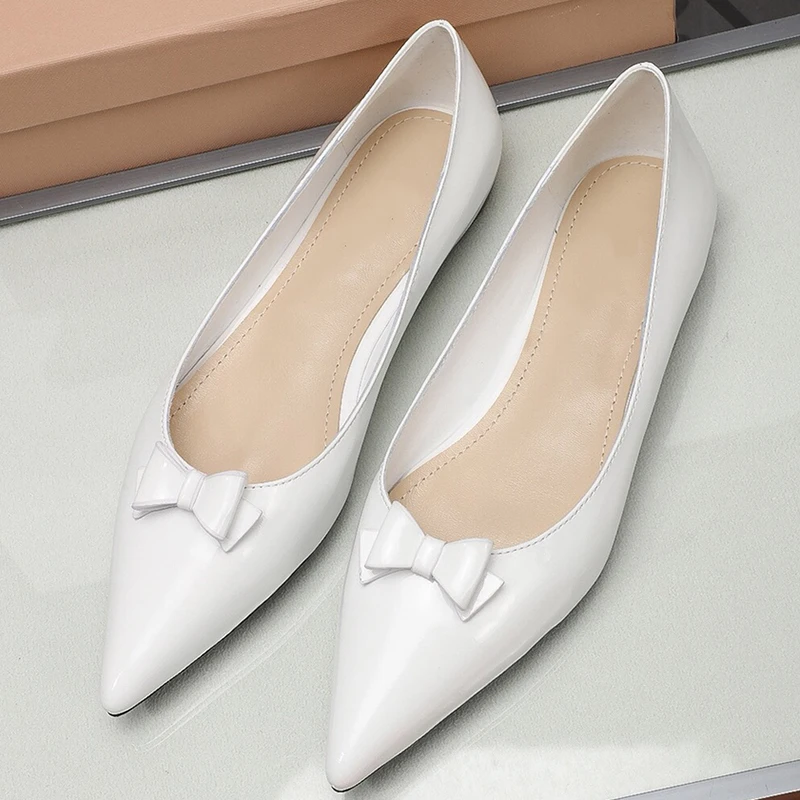 comprar Dedo Apontado Mulher Sapatos Casuais Bombas Primavera Outono Marca Design Confortável Sapatos De Senhoras