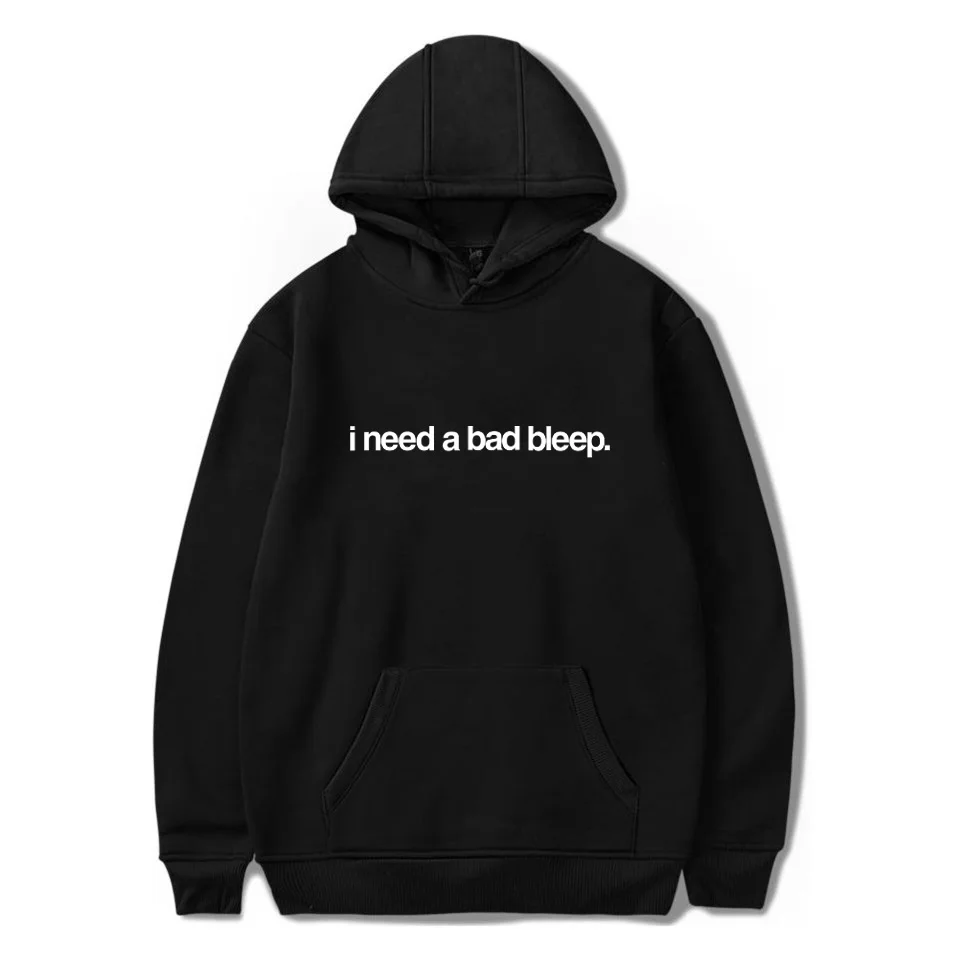 

Addison Rae: I Need A Bad Bleep Hoodies Sweatshirts Women/men Harajuku Hoodie Loose Unisex Pullover Tops Ins Tide Sexy Tracksuit