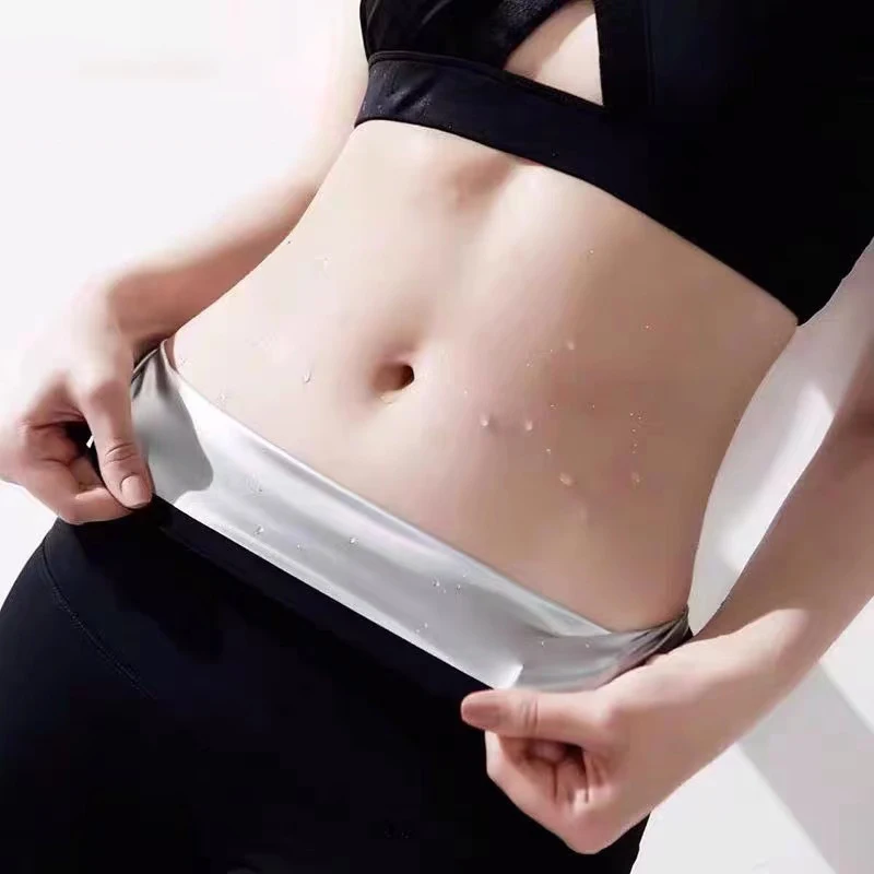

Summer Sports Ladies Sauna Sweatpants Hot Fat Control Tight-Fitting Body Shaping Pants Fitness Stretch Control Panties Full-Coat