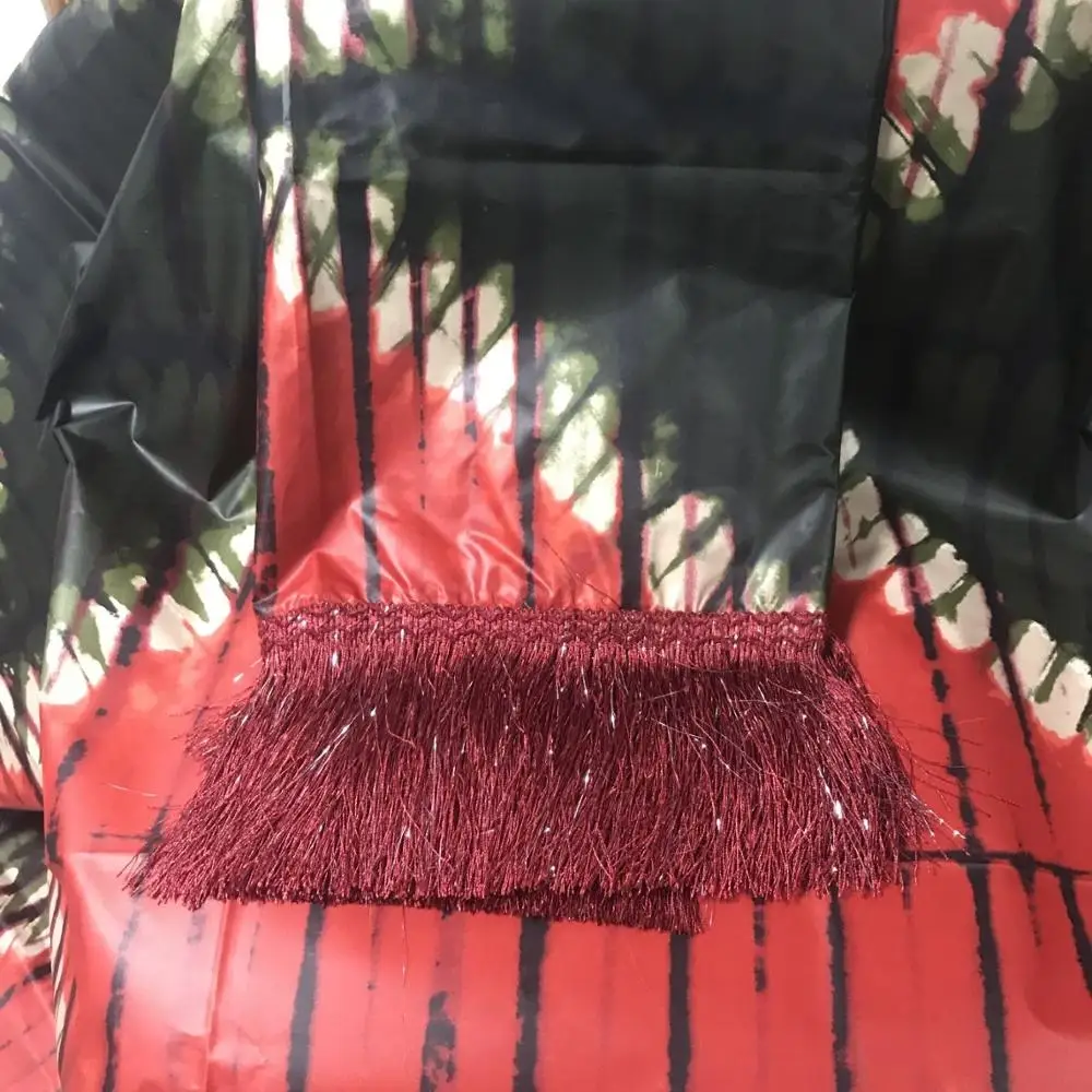 Горячая Африканский Базен riche getzner высокое качество морская парча bazin Lace последний галстук сухой ткани 5+ 2 ярдов/партия