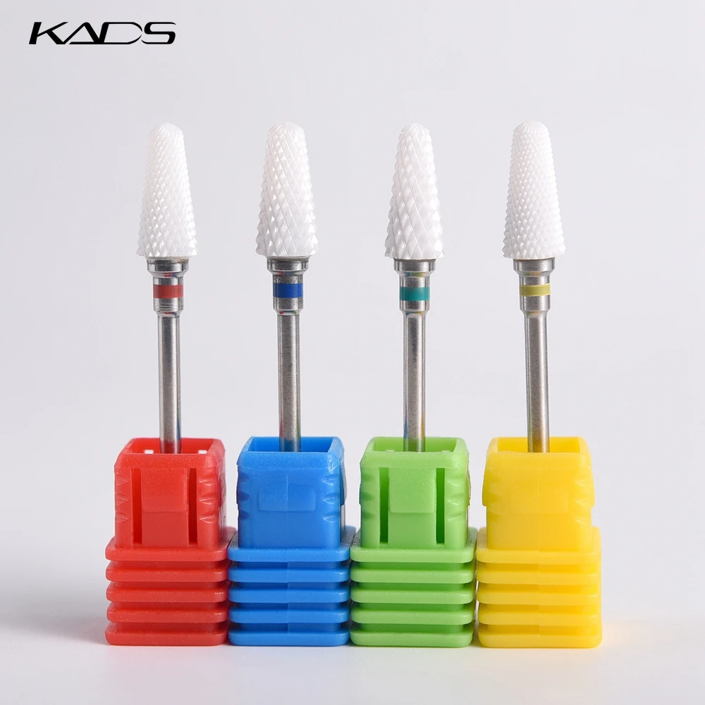 Kads керамическая ногтей Бурильные долото точильного камня Насадка для