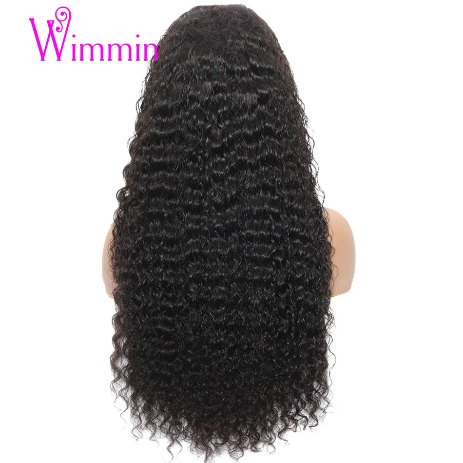 13x4/13x6 HD Transparent Lace Front Human Hair Wigs Deep Wave Wig Pre Plucked Frontal 5x5 Closure Wimmin | Шиньоны и парики