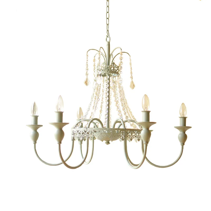 LukLoy Современная хрустальная люстра современный Лофт ламповый светильник ретро