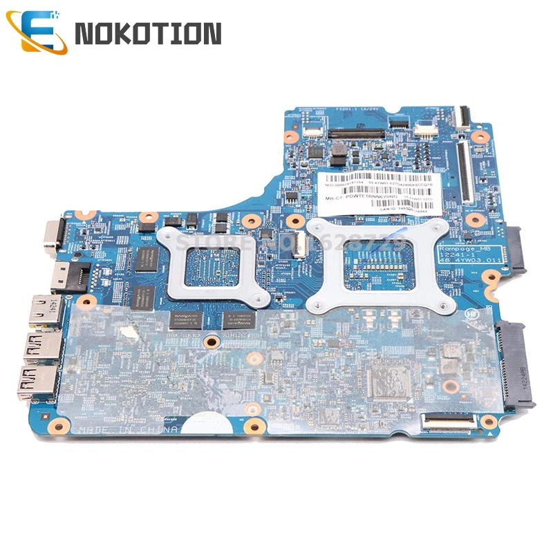 NOKOTION 734083-001 734083-601 734083-501 Материнская плата для HP ProBook 450-G1 450 440 470 G1 PC материнская плата 48.4YW03.011 hd8570m gpu