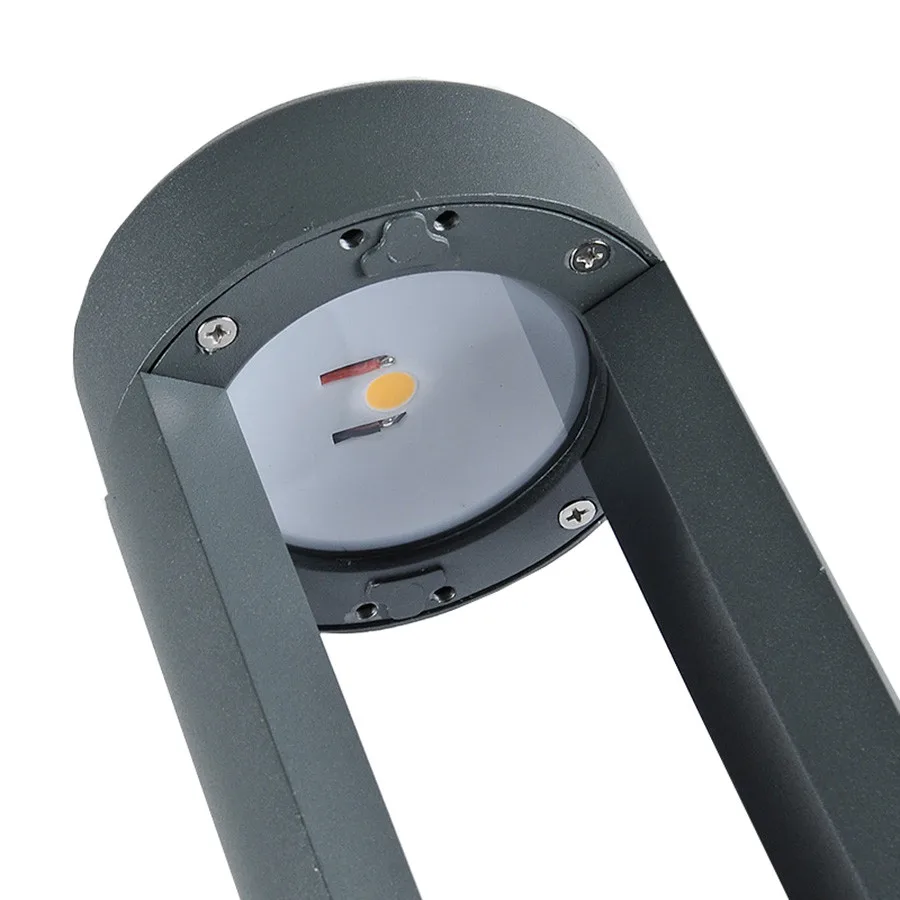 

Thrisdar 10W Outdoor Lawn Lamp Waterproof Led Garden Fence Post Lawn Light Modern Villa Park Landscape Light Home Street lights