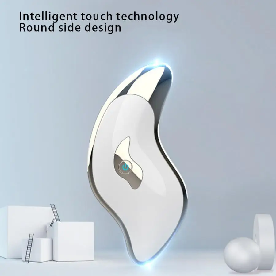 Электрический скребок для лица микротоковый Массажер лифтинга и подтяжки