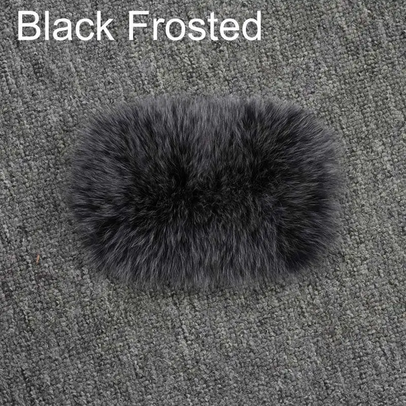 Black Frosted JKKFURS Новое поступление женские жилеты из натурального Лисьего меха высокого качества женские модные стильные жилеты из натурального меха 3 ряда куртки S7162 - Цвет: Black Frosted