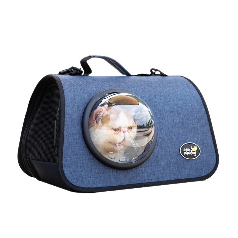 

Travel Teddy Portable Pet Backpack Carrier Messenger Cage Bags Cat Carrier Outgoing Packets Breathable Small Pet Products AB50XD