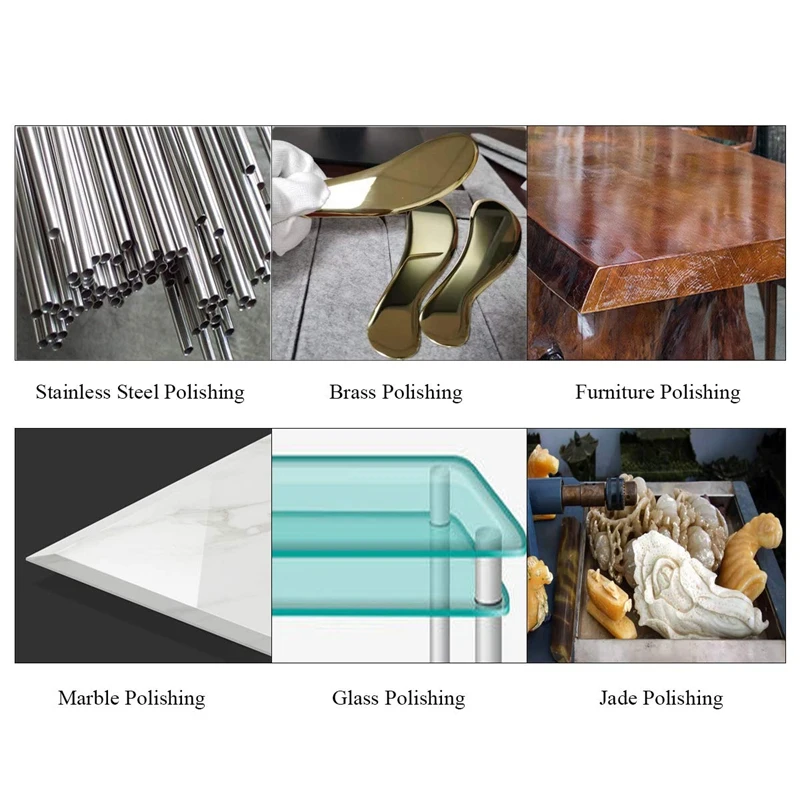 

31Pcs 2 Inch Fabric Disc Polishing Buffing Pads Wheels Disc Pad Holder for Cleaning Polishing Sanding