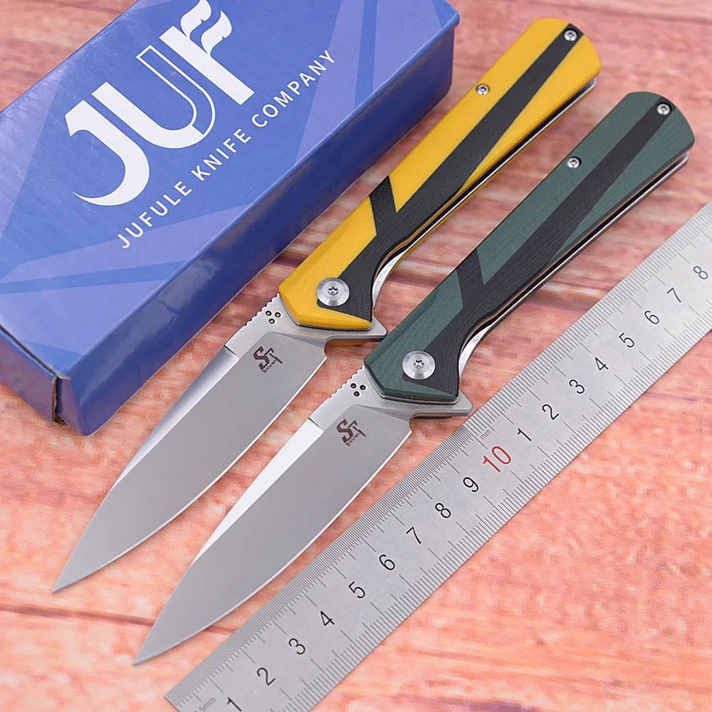 Реальный D2 шариковый подшипник складной G10 туристический охотничий кухонный нож