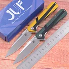 Реальный D2 шариковый подшипник складной G10 туристический охотничий кухонный нож для выживания на природе Повседневный инструмент