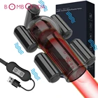 Вибратор для пениса, интимные игрушки для мужчин, тренажер задержки для пениса, Мужской мастурбатор, тренажер для длительная задержка, интимные товары, вибратор для мужчин