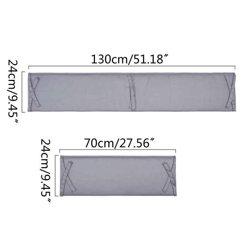 

4pcs/set Baby Bed Solid Color Cotton Crib Infant Bumper Strip Cradle Anti-collision Anti-drop Barrier for Children's Bed