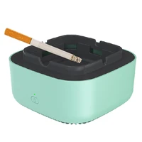 hpdear multifunctional smokeless ashtray automatic shutdown function aromatherapy function ashtray for indoor outdoor