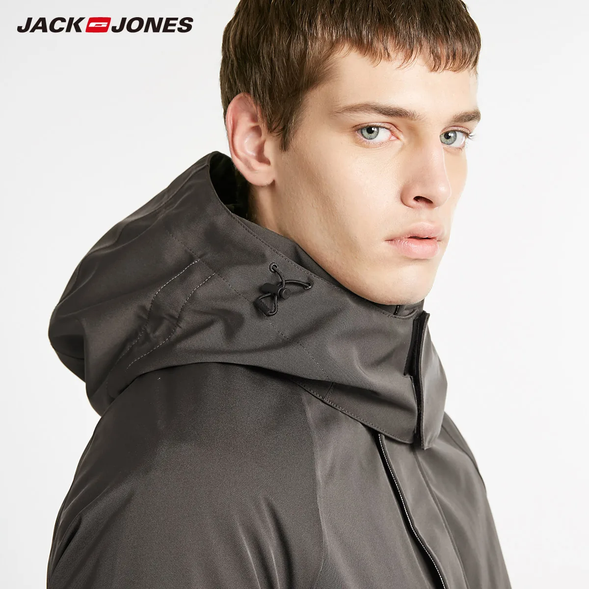 JackJones Мужская Зимняя Повседневная стеганая куртка с капюшоном для мужчин 218409506 |