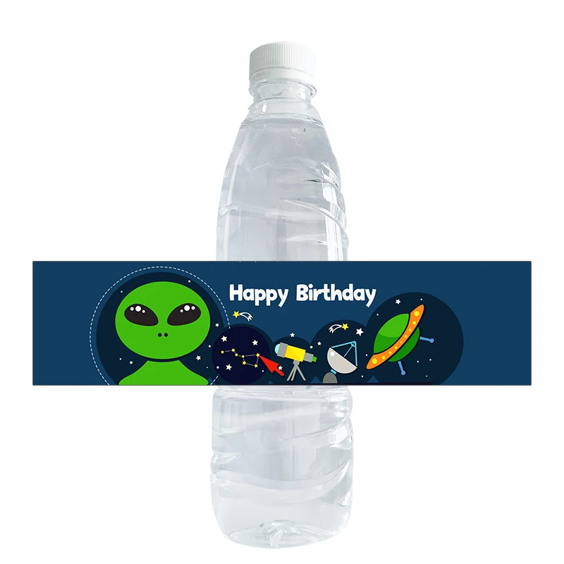 

Космические наклейки на бутылки WDINPATY 10 шт