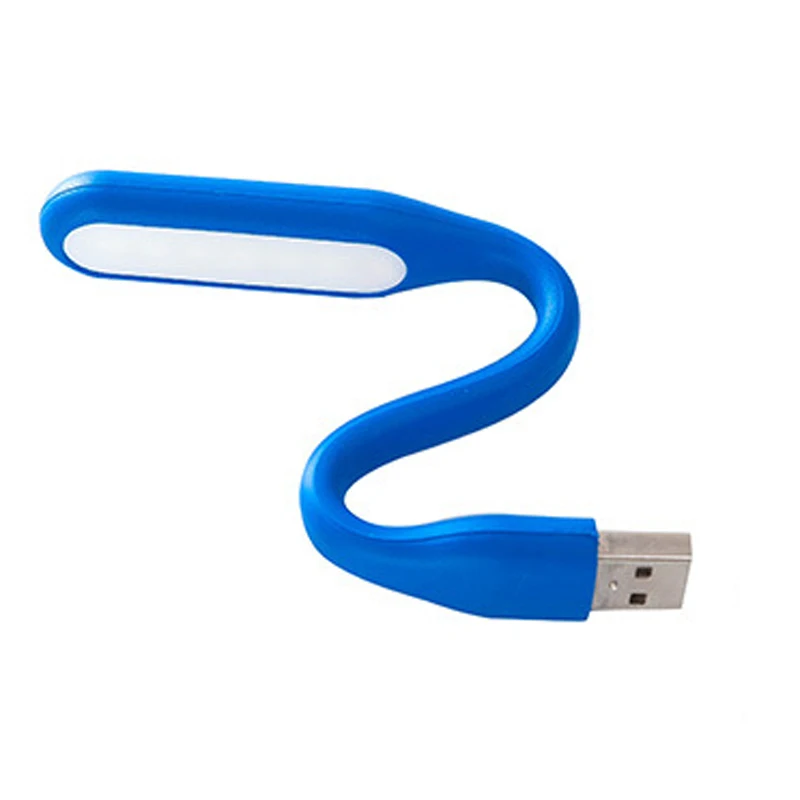 Креативный светодиодный мини светильник для книг с USB летняя Гибкая Складная