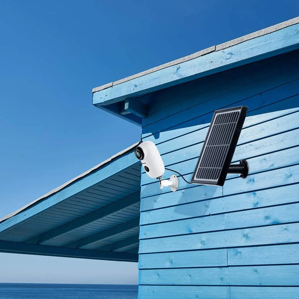 Водонепроницаемый Панели солнечные для безопасности Камера с 3 м/10Ft 5V микро