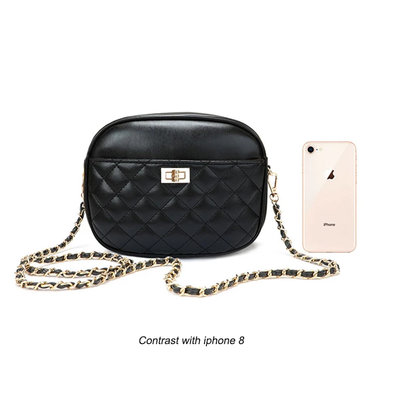 YBYT модные ромбовидные решетки сумки через плечо для женщин Высокое качество pu