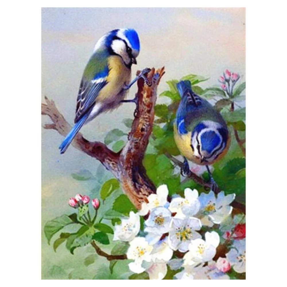 

Набор для алмазной вышивки «Птица» Dpsupr DF012, картина из квадратных/круглых страз «сделай сам» с бусинами, 3D декор, подарок