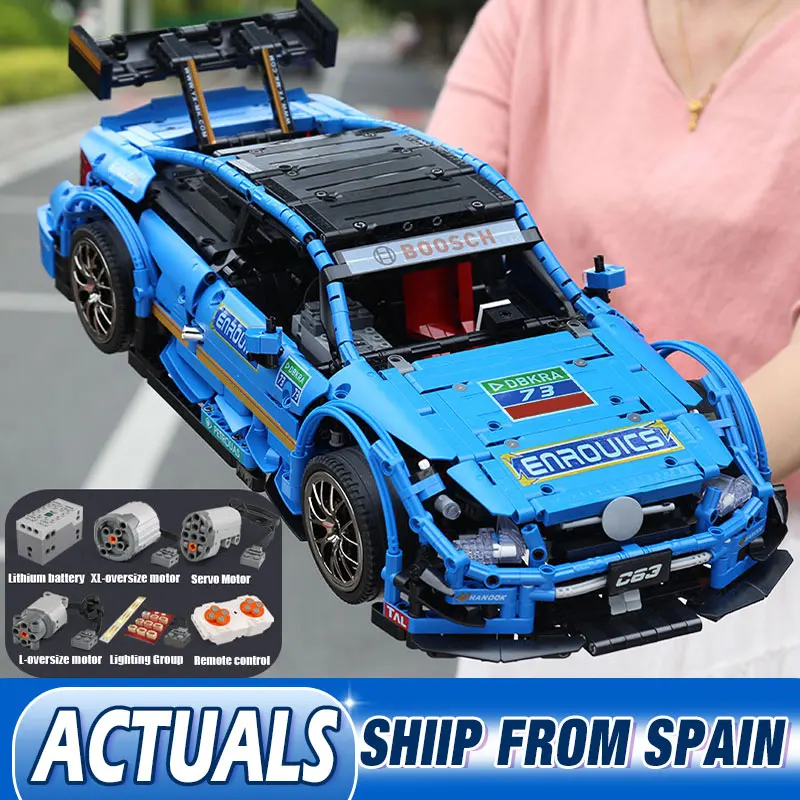 Yeshin 20005 Technic автомобиль совместим с новым MOC-6687 AMG RC автомобиль набор строительных блоков Кирпичи приложение управления RC Автомобили детские игрушки