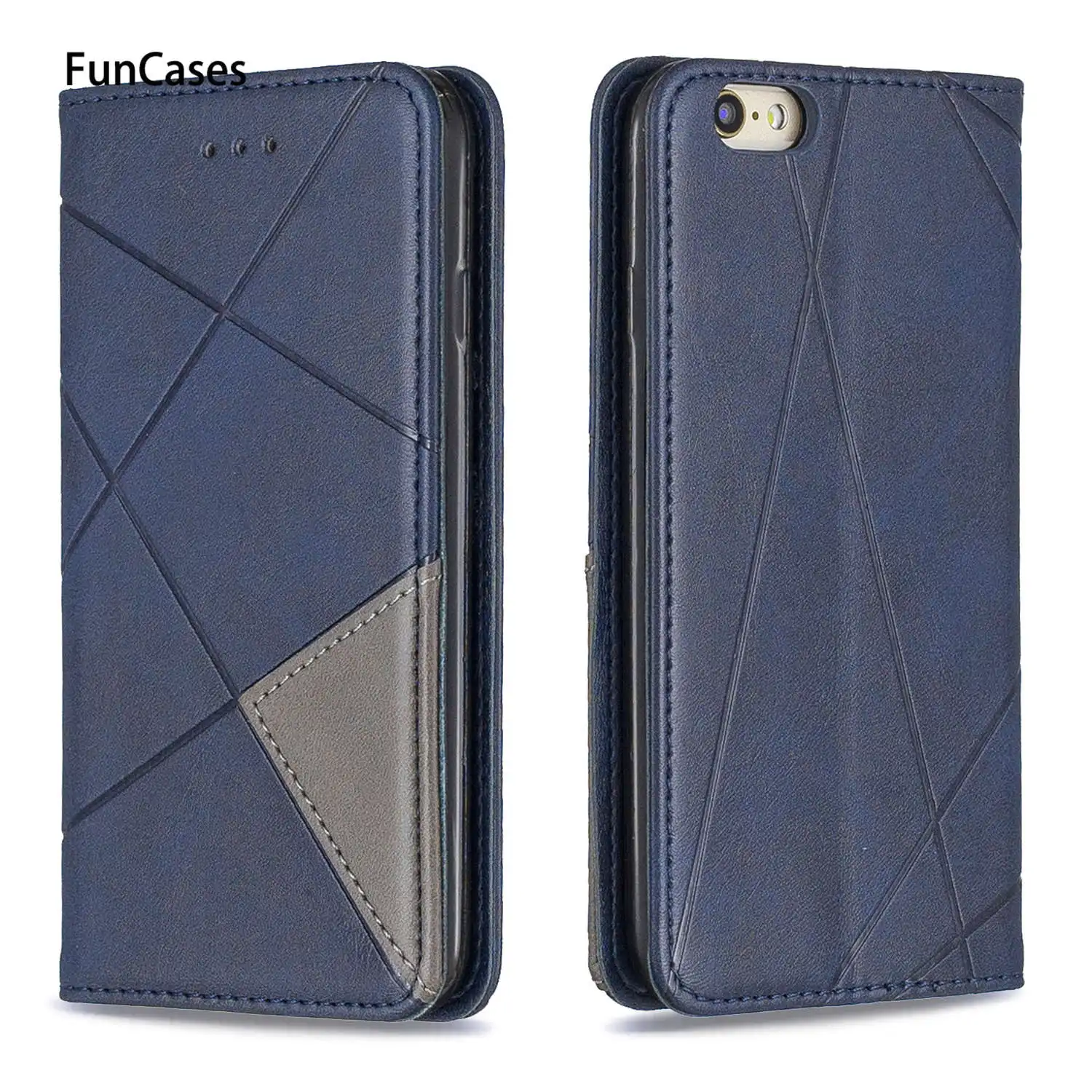 Силиконовые чехлы для книг iPhone 6 Plus из искусственной кожи бумажников Apple чехол 6S |