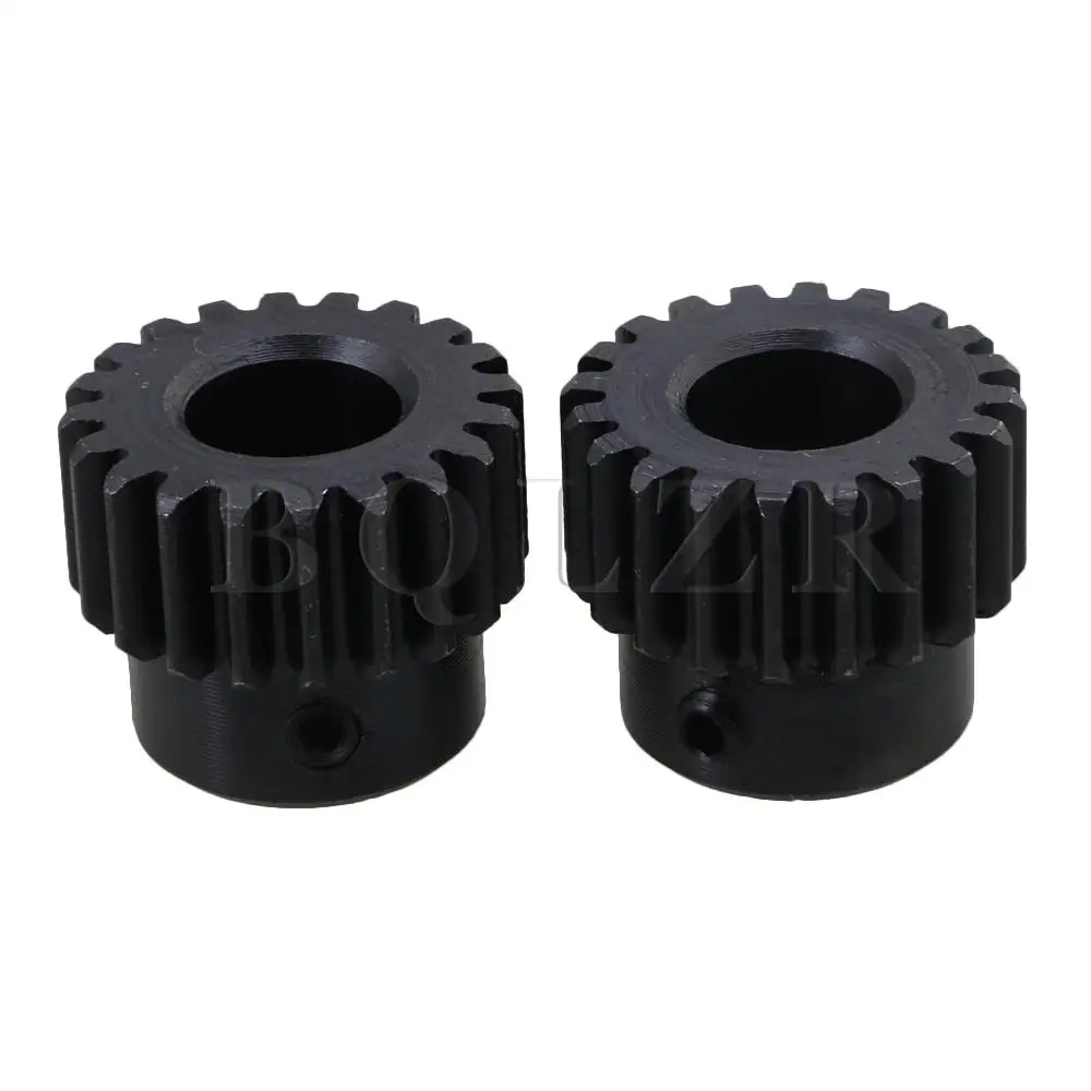 BQLZR 2шт 20 зубьев стали 10 мм Диаметр отверстия металлический редукторный двигатель