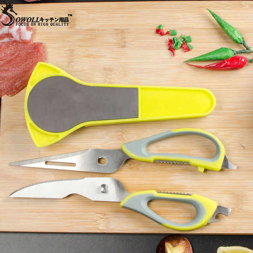 Ножницы для ножей ZEMEN магнитные Чехлы корпус кухонные ножницы инструменты