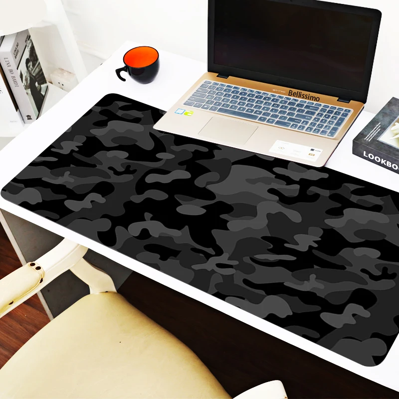 Camouflage Pattern Mouse Pad Gamer Computer Large 900x400 XXL For Desk mat Keyboard E-sports gaming accessories mousepad 30x60