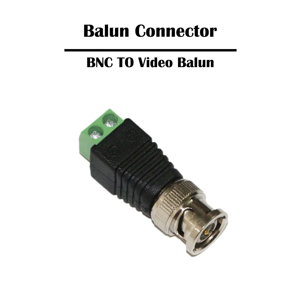2 шт./5 шт. мини коннектор коаксиальный BNC к коннектору видеосигнала UTP Cat 5e для